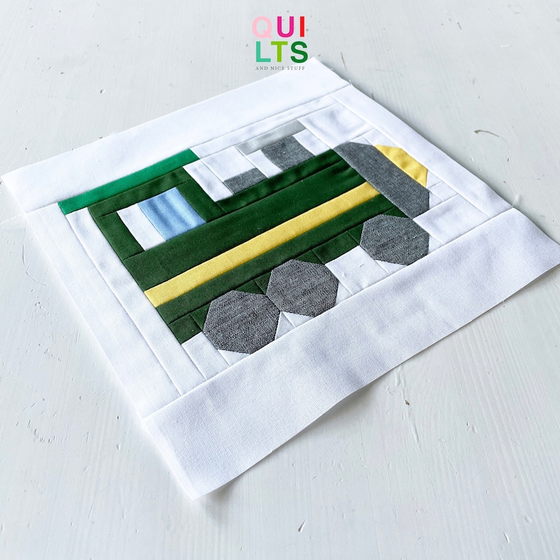 Patchwork Train Patterns - Etsy