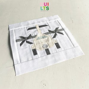 PDF Quilt Block Pattern – Propeller Aircraft – Vehicle Quilt