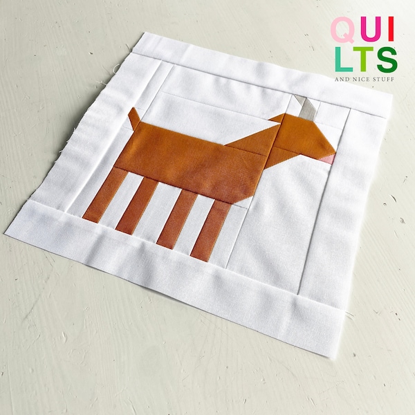 Goat Quilt Pattern Etsy