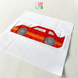 PDF-quiltblokinstructies – Nascar