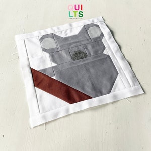 PDF Quilt Block Pattern – Koala Bear – Animal Quilt
