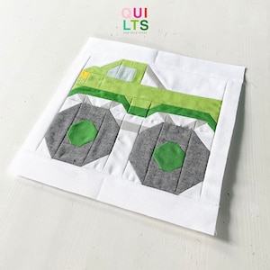 PDF Quilt Block Anleitung – Monster Truck