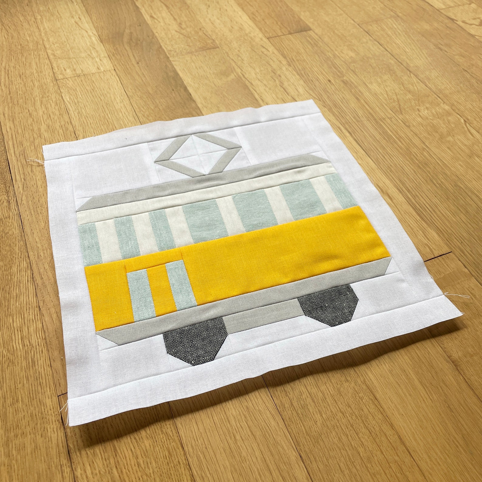 PDF Quilt Block Pattern Tramway Vehicle Quilt - Etsy