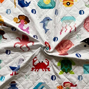 Swimming Orca WJ2105011CL Quilt main image 0
