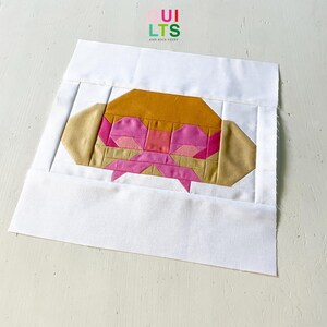 PDF Quilt Block Anleitung – Hut mit Schleife, Farmland Quilt für Kinder