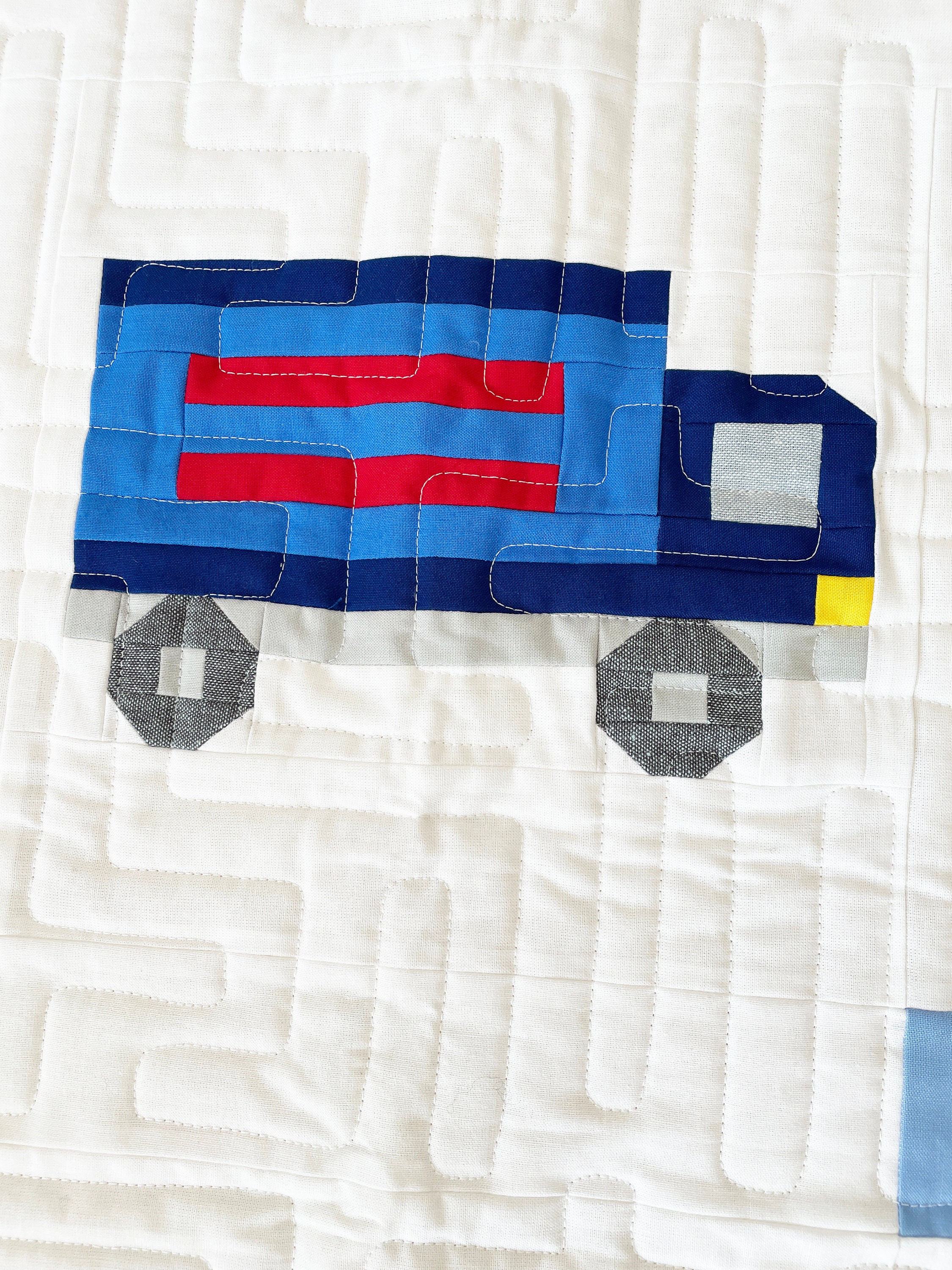 PDF Quilt Block Pattern Truck Vehicle Quilt Etsy