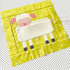 Pattern Blocks Sheep PDF Quilt Block Pattern – Lamb / Sheep – Animal Quilt - Etsy