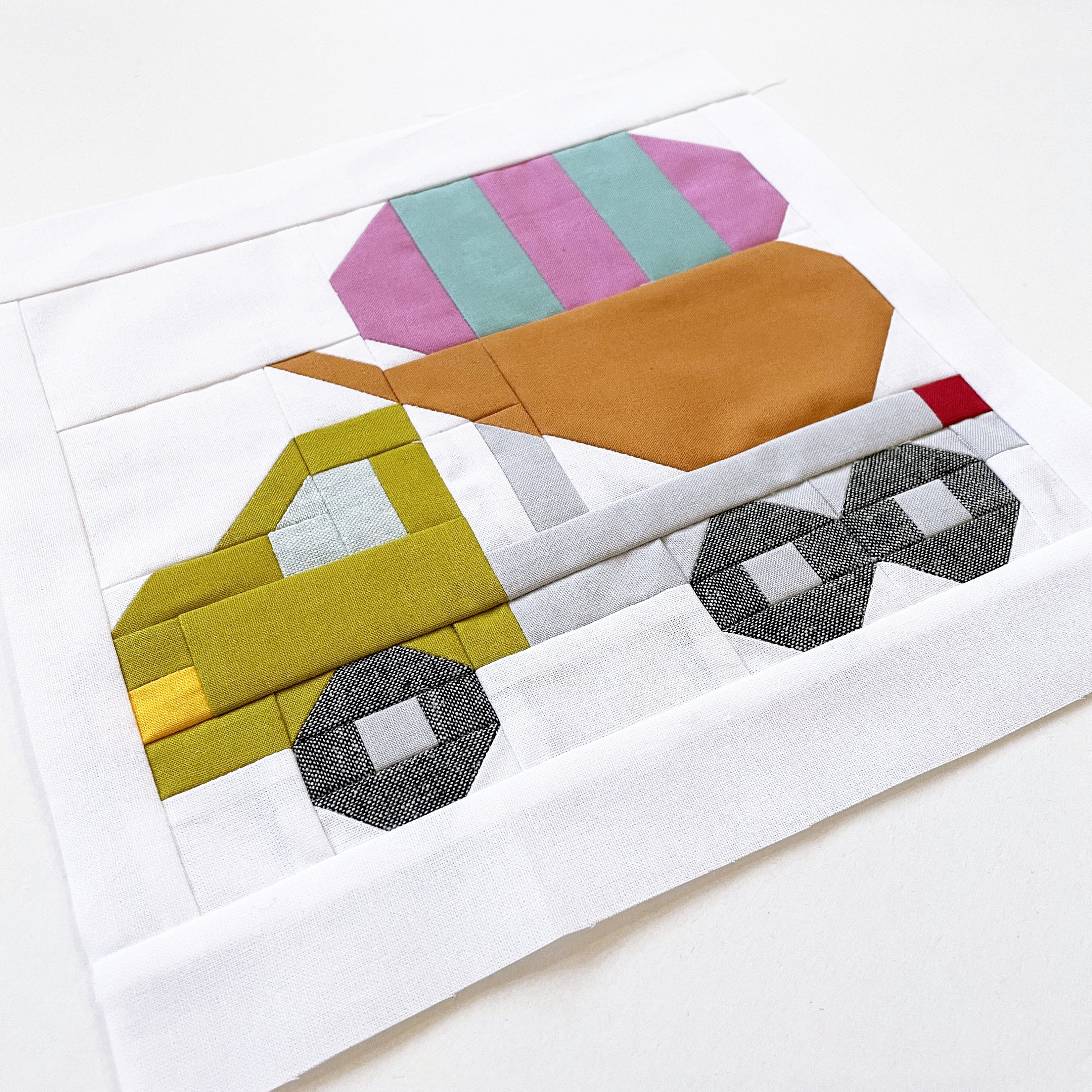 PDF Quilt Block Pattern Dump Truck Easter Edition | Etsy