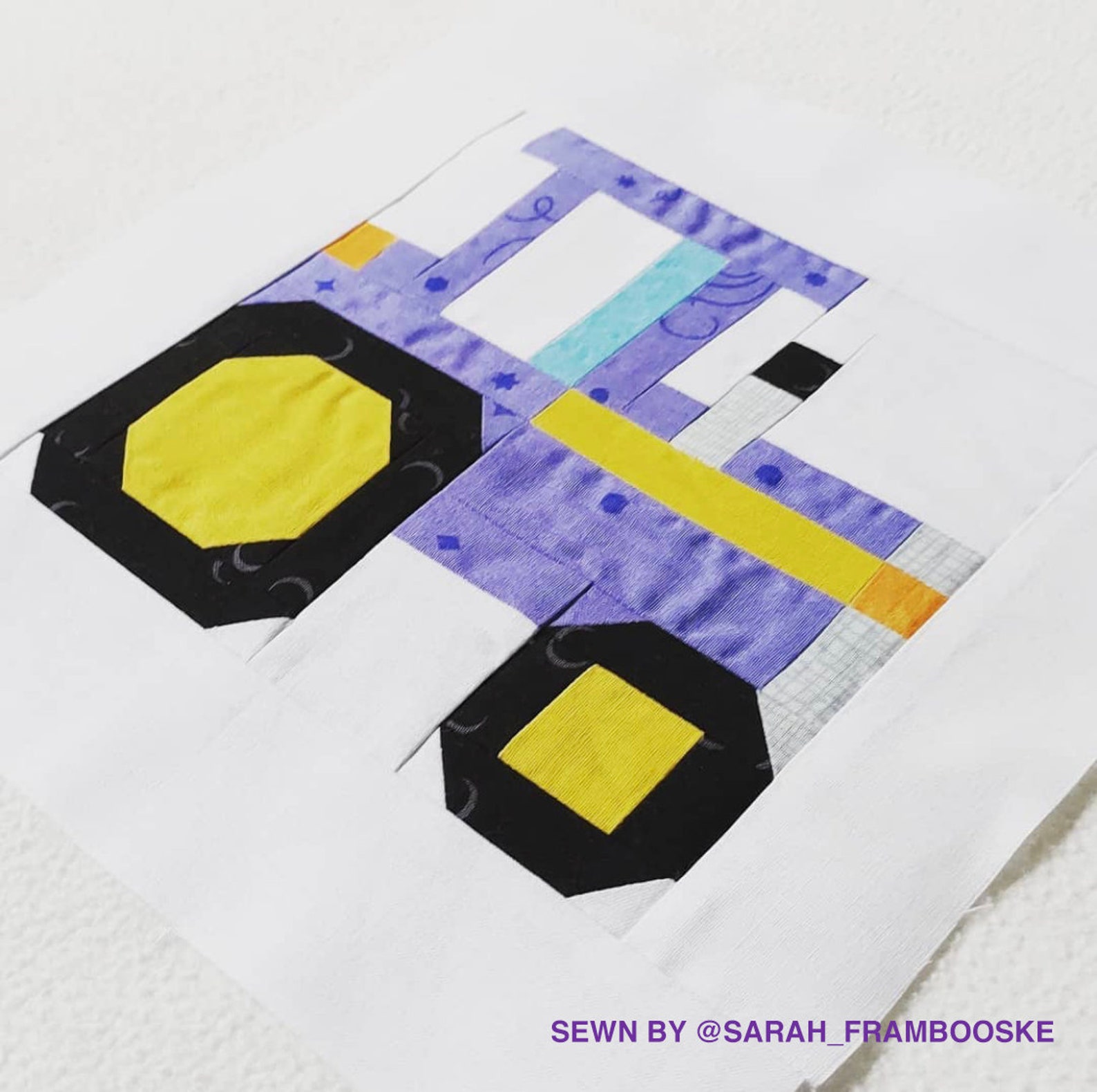 PDF Quilt Block Pattern Tractor Vehicle Quilt Pattern - Etsy