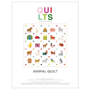 Animal Quilt Block Pattern Bundle
