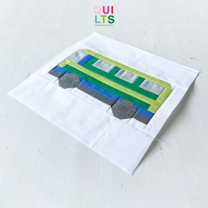 PDF Quilt Block Pattern – Bus – Vehicle Quilt - Etsy