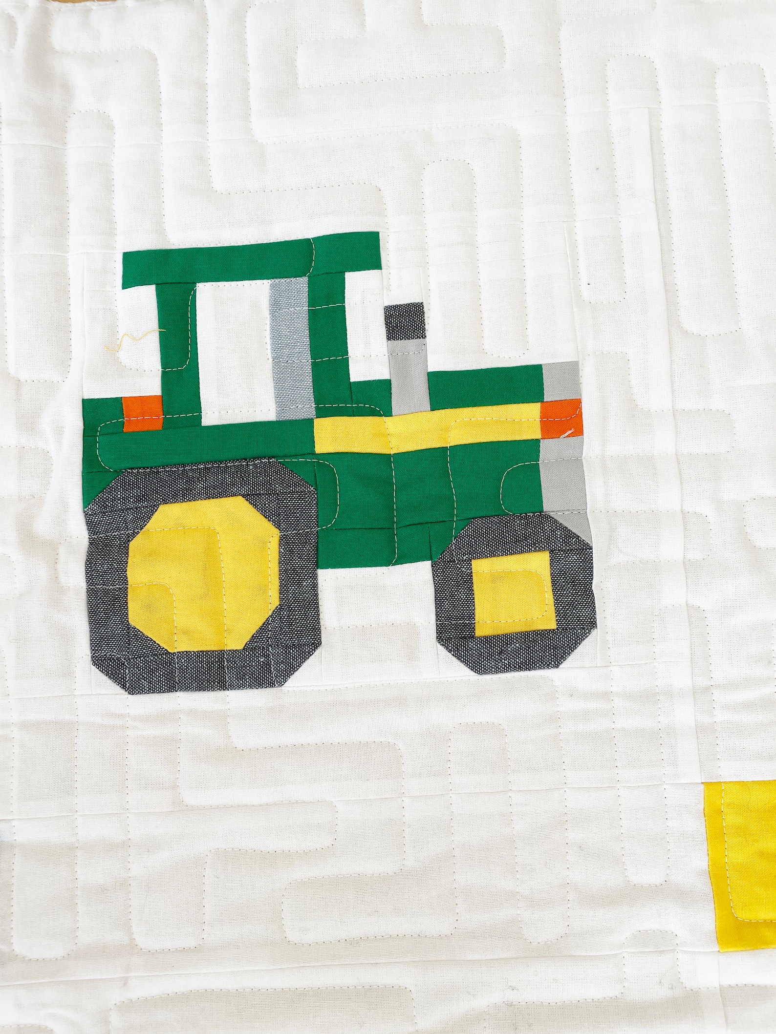 PDF Quilt Block Pattern Tractor Vehicle Quilt Pattern - Etsy
