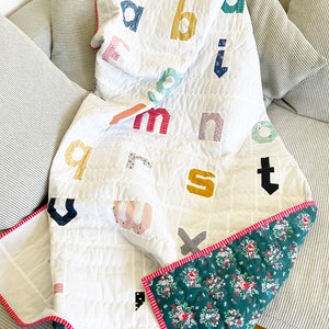 PDF Pattern - Letter ABC Quilt - Etsy