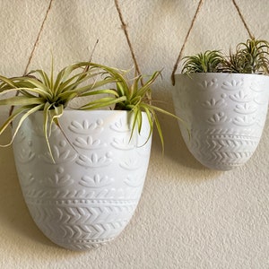 Wall Planter Indoor Planter Speckled Stoneware Ceramic Wall Pocket Brutalist 1970s Ceramics