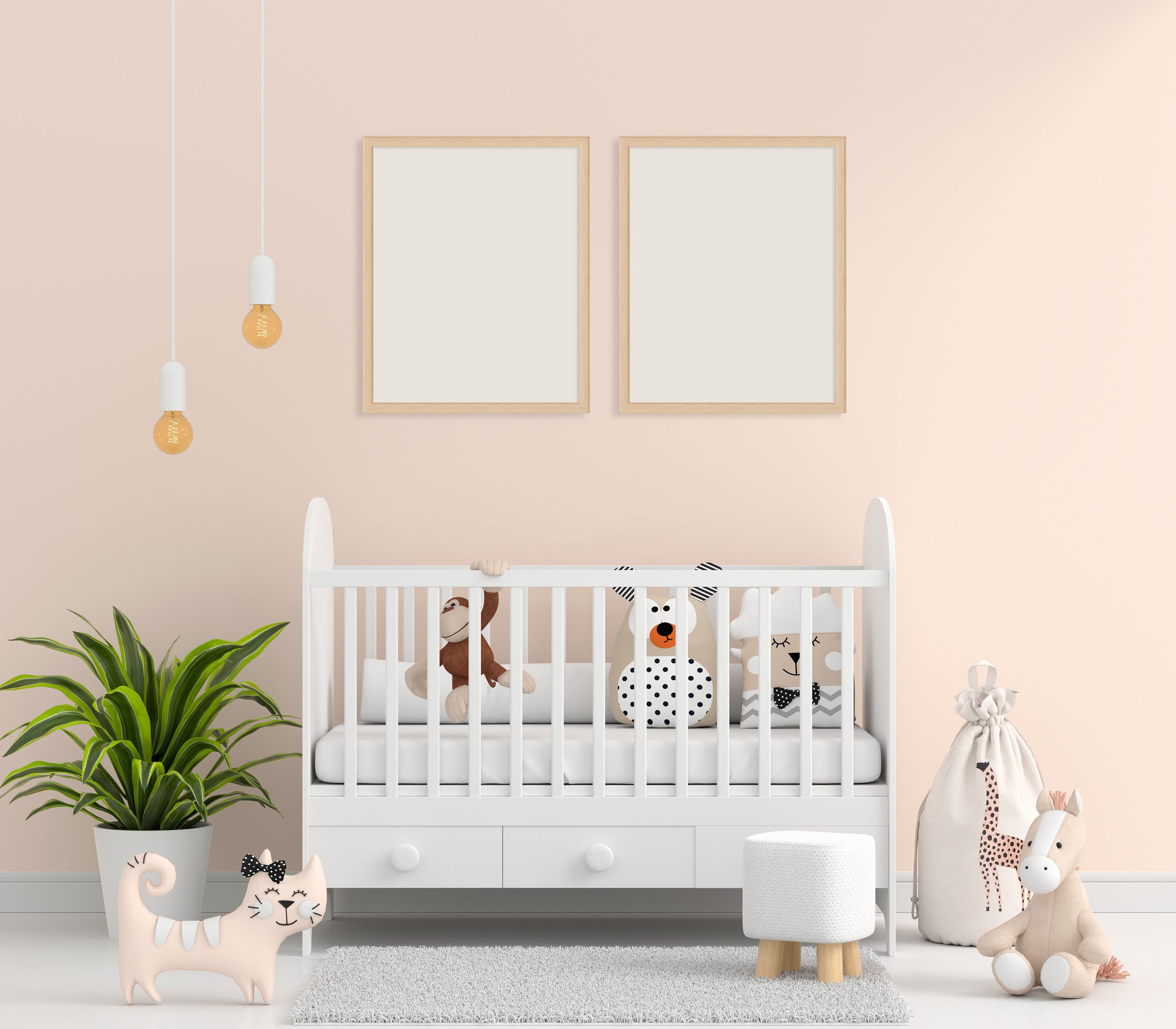 Nursery Room Frame Mockup Children Room Mockup Kids Room Etsy