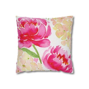 Peony Pillow Cover