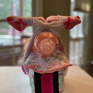 Diaper Cake Motorcycle-Boy/Girl -Baby Shower gift -Baby Shower Gift-Centerpiece - Unique Baby Shower Gift-Diaper cake-Diaper Bike
