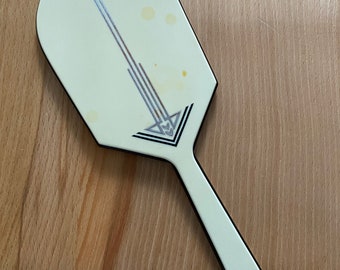 Art Deco hand mirror