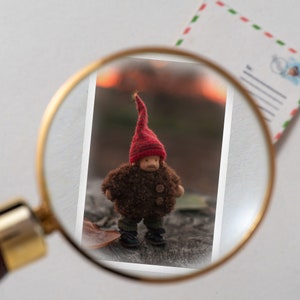 Little hobbit miniature postcards - mini note cards - miniature advent calendar fillers