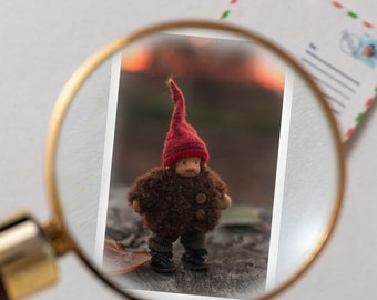 Little hobbit miniature postcards - mini note cards - miniature advent calendar fillers