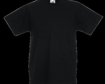 Plain Black T Shirt - Etsy Australia