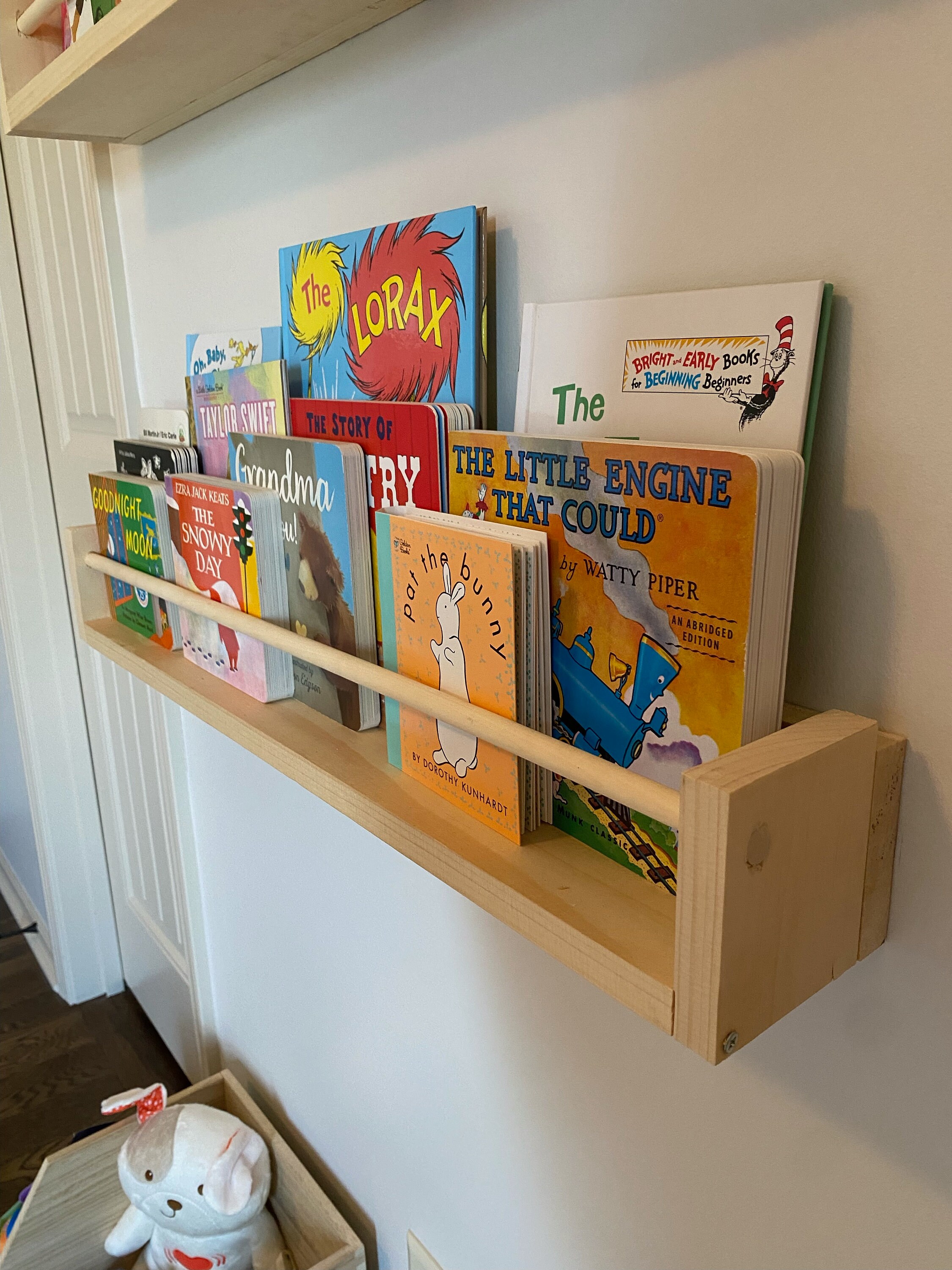 Wooden Floating Book Shelves Etsy