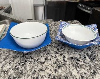 Reversible Microwave Bowl Cozies