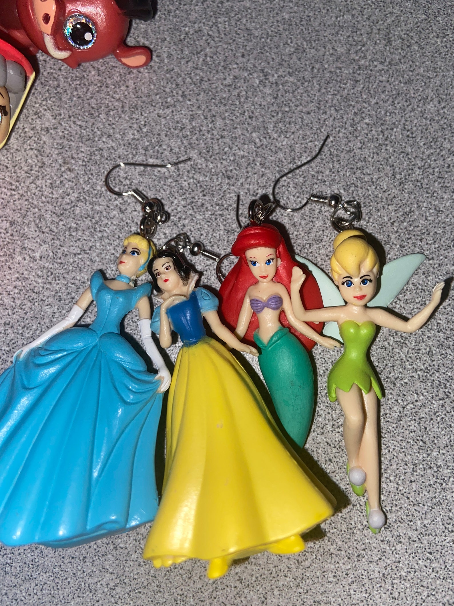 Disney Princess Earrings Etsy