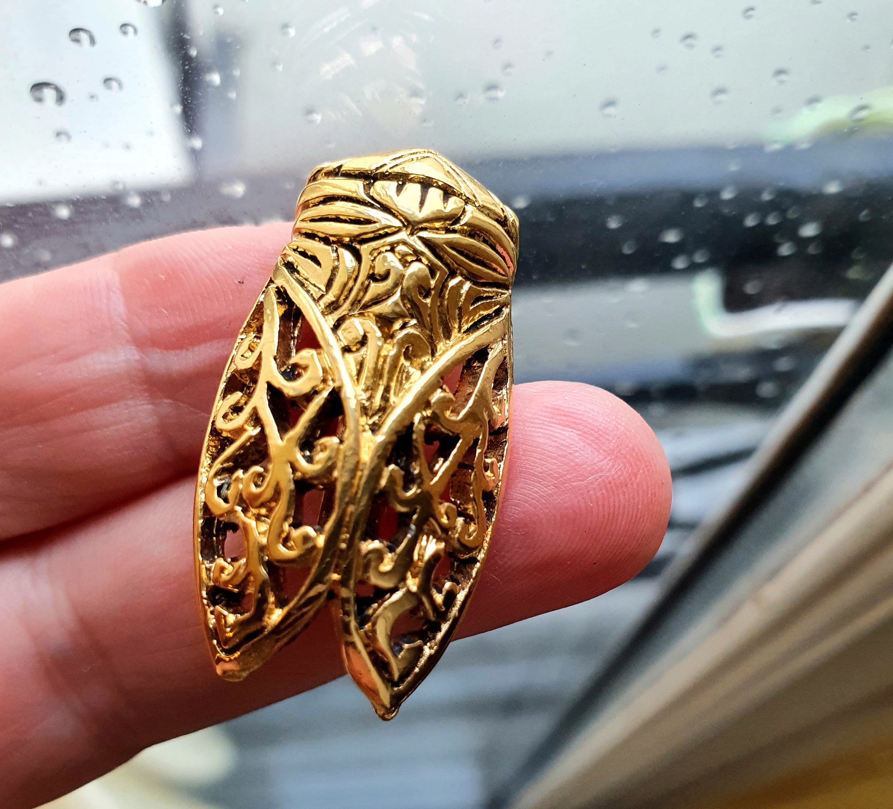 Vintage Brooch Cicada Rene Gouin , Jewelry From France , Good Idea 