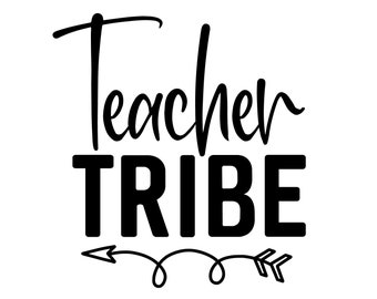 Download Teacher Tribe Svg Etsy