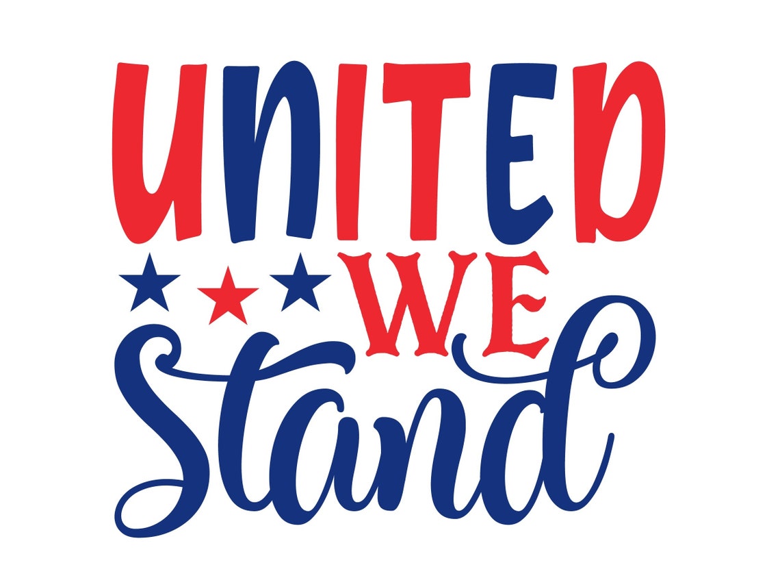 United We Stand svg Digital SVG file Amendment svg Printable Etsy