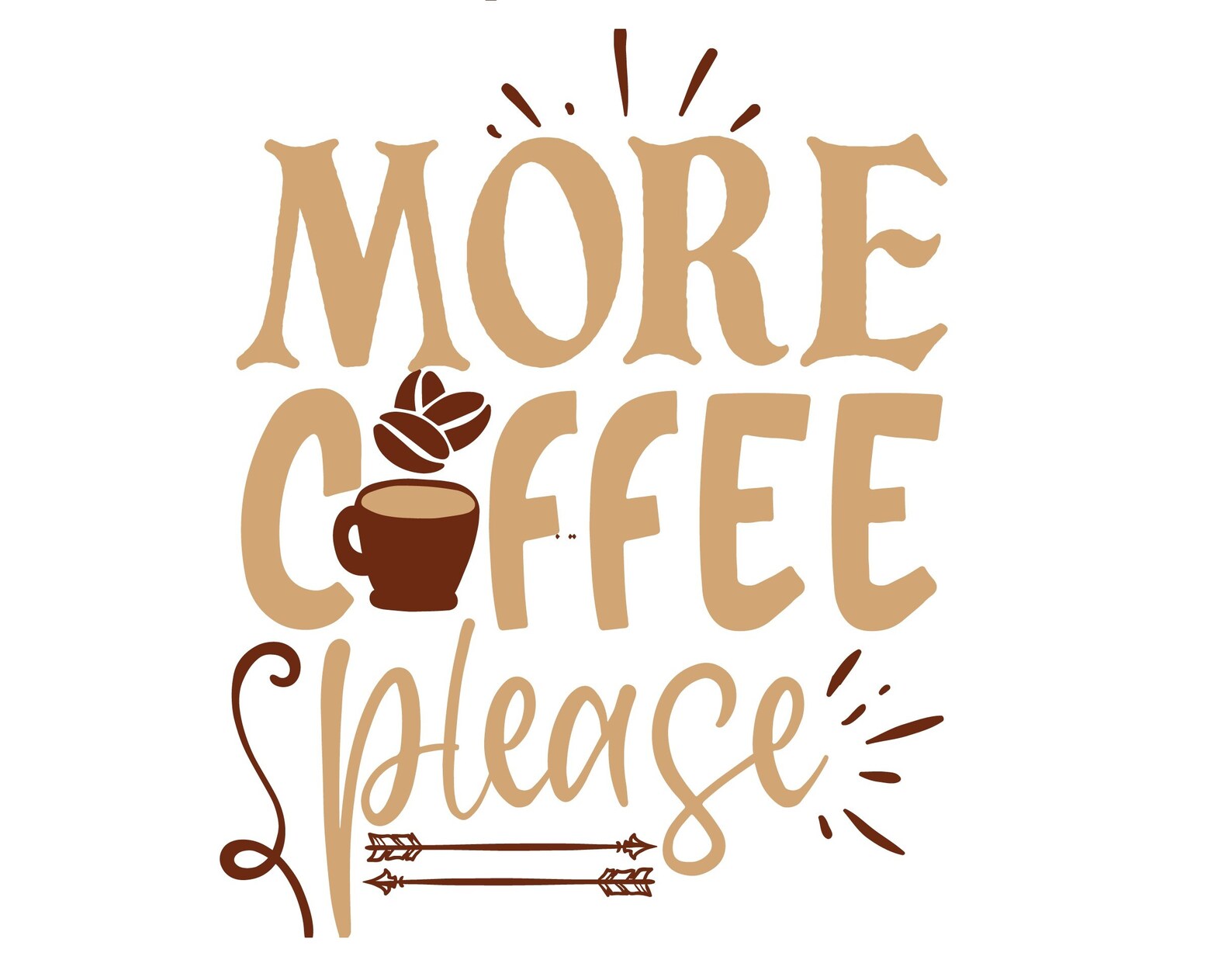 More Coffe Please SVG Coffee svg cold brew svg More Coffee Etsy