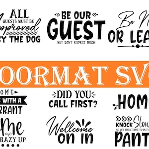 Türmatte SVG Design Bundle, Türmatte svg, Bauernhaus svg, Willkommensschild Svg, Türmatte Bundle, Willkommensmatte, Lustige Türmatte SVG, Cricut, Wandkunst
