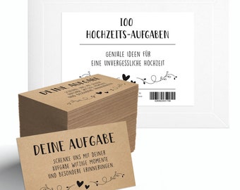 100 wedding task cards for guests | photo tasks photo game | funny wedding game for an unforgettable wedding
