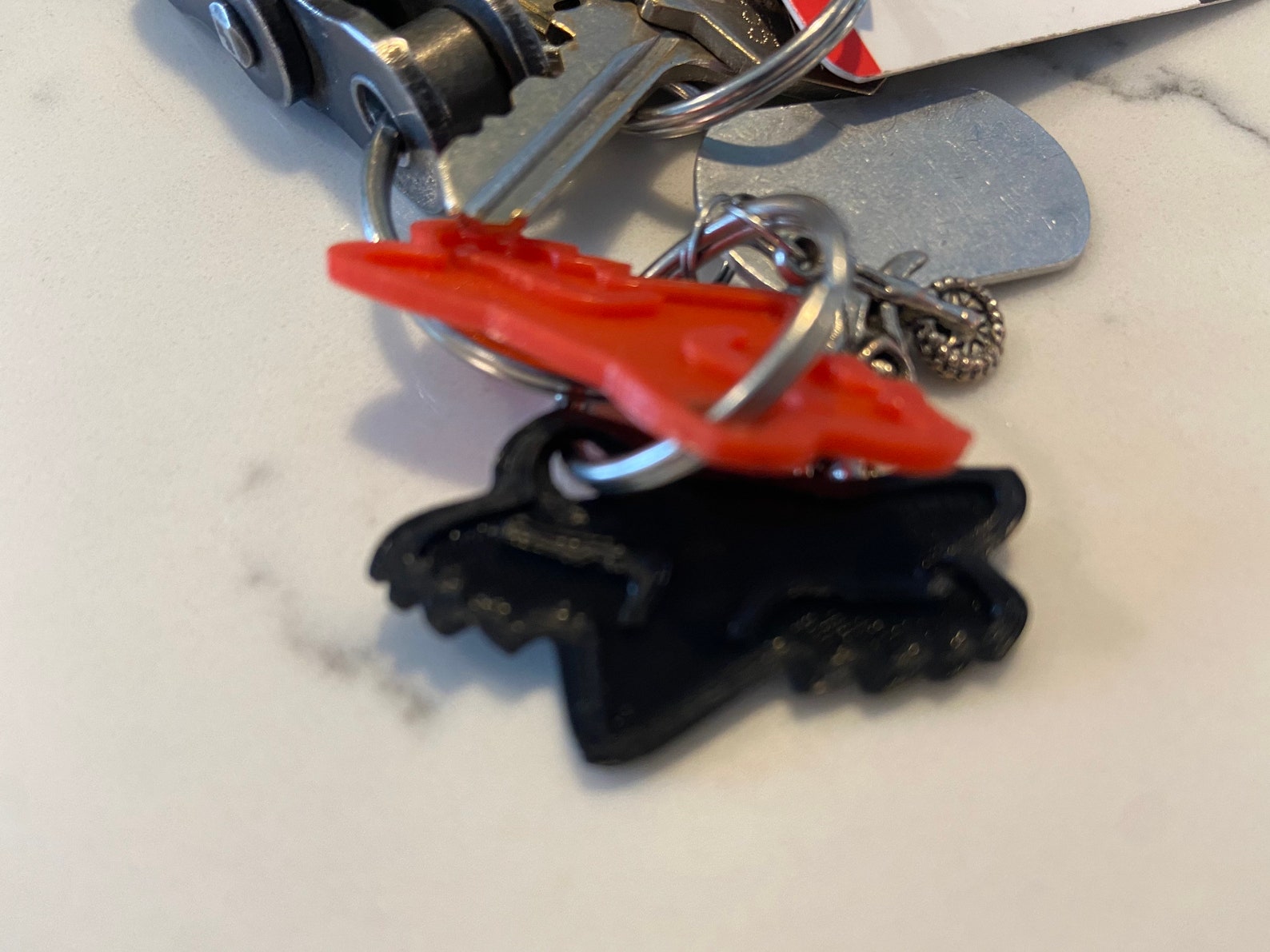 Fox Replica Keychain Etsy