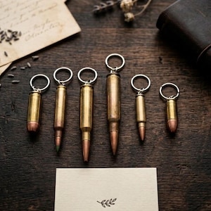 Real Bullet Keychain (inert)