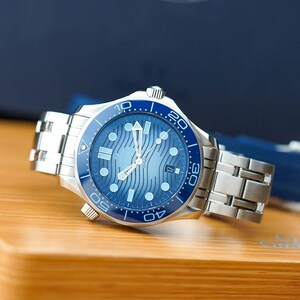 Omega Blue Seamaster - Etsy