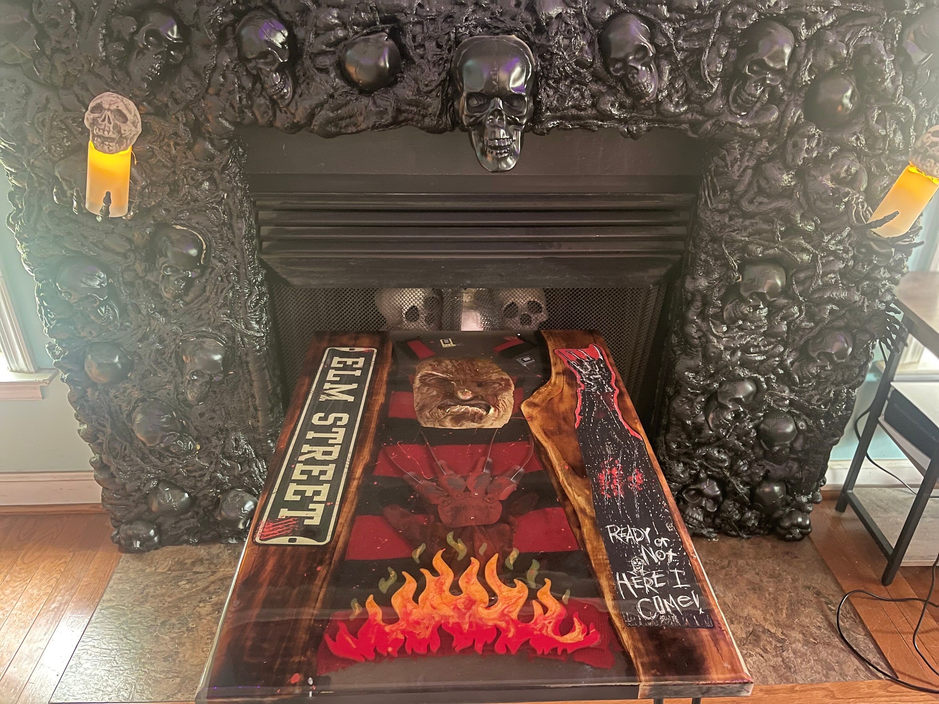 Freddy Krueger table