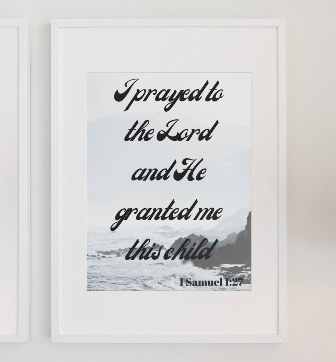 Printable Bible Verse Wall Art - Etsy
