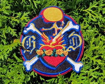 Grateful Dead Reckoning Iron on Handmade Patch