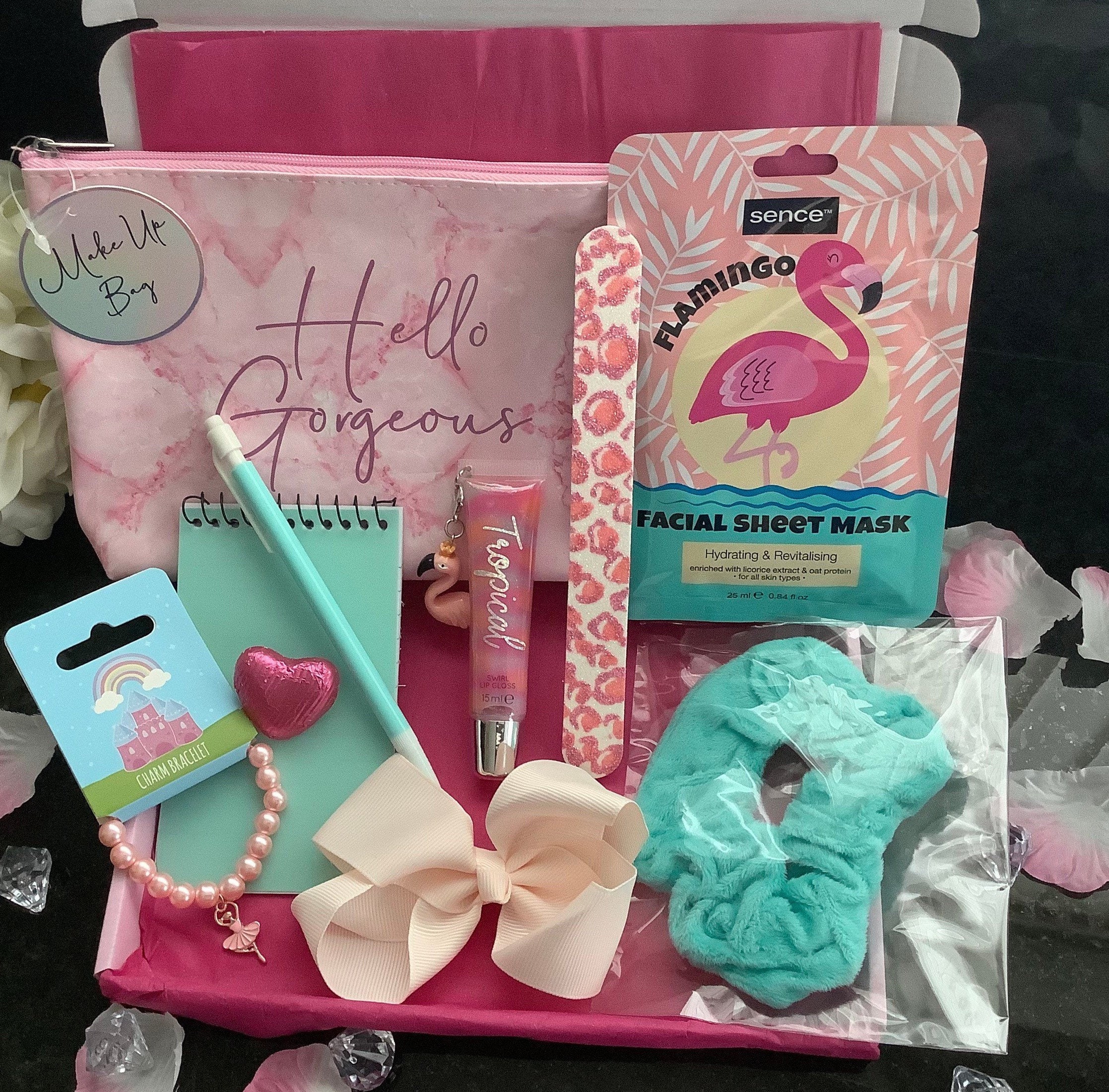 Girls pamper gift box Spa gift set for her Young girl Etsy