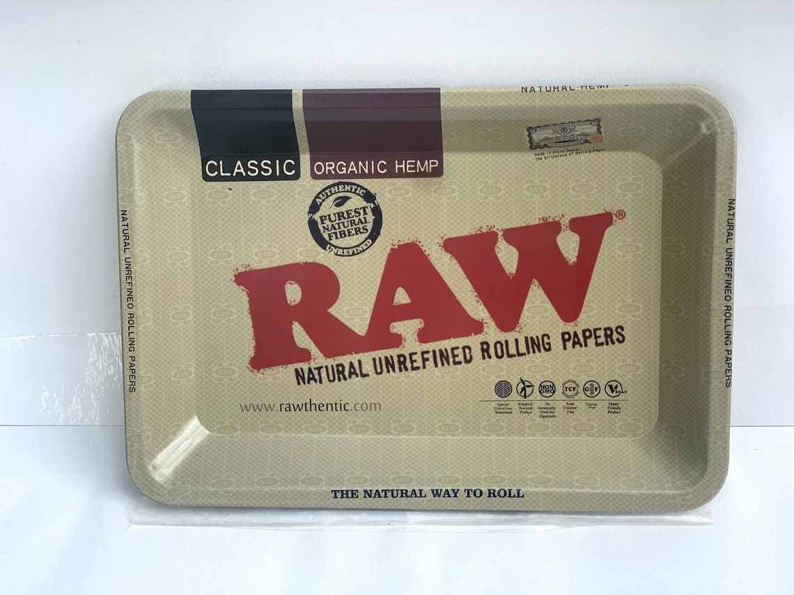 Raw Rolling Tray True Classic Smoke Tray Etsy