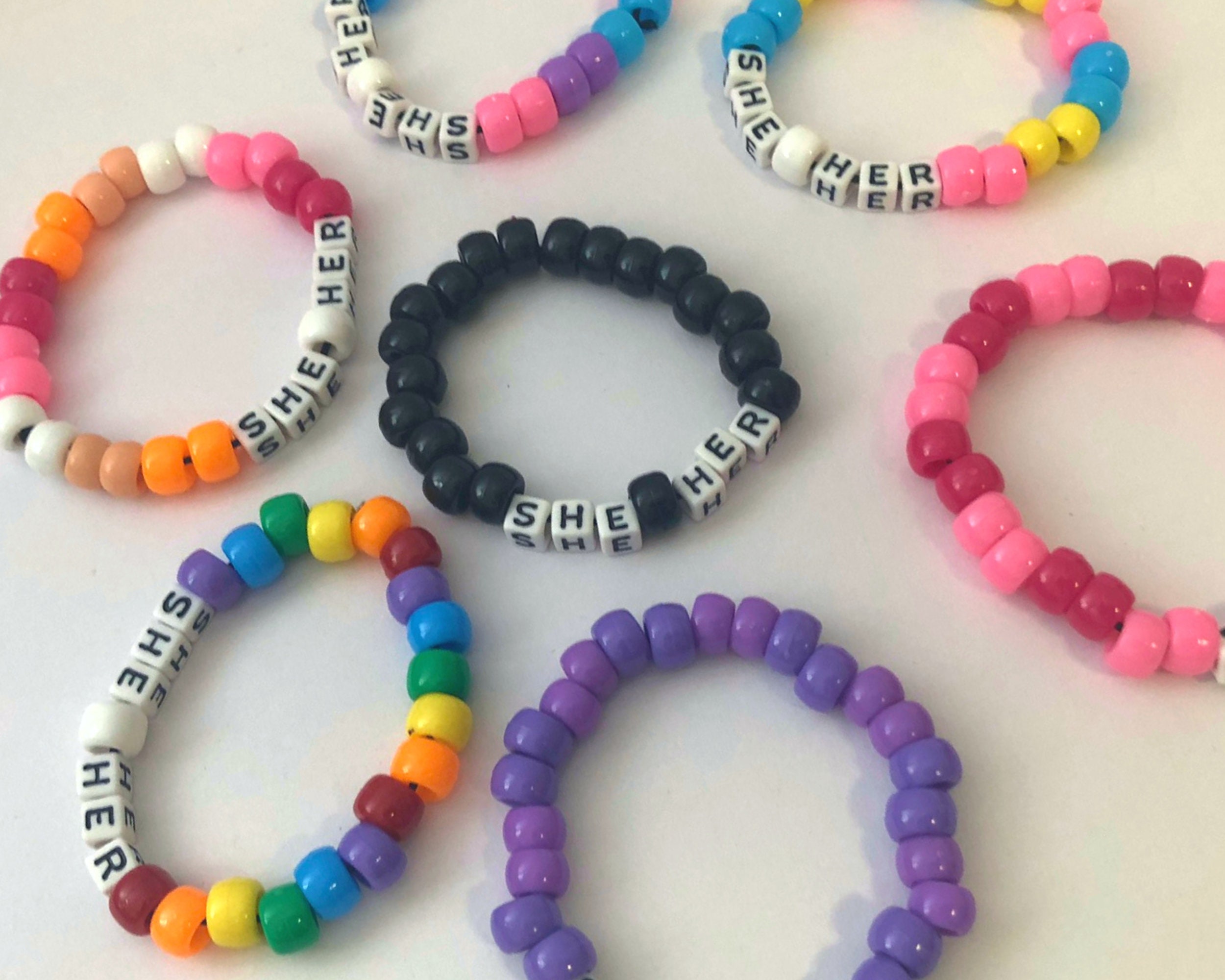 Taylor Swift Friendship Bracelets - Seed Bead Glass Colour Themed Eras Tour  Bracelets