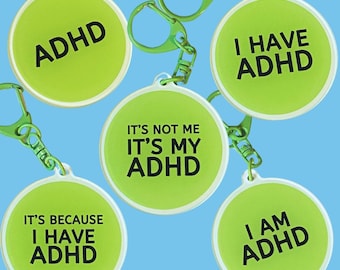 ADHD Keychains