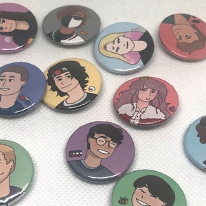 MCYT / Dream SMP - Portrait Buttons