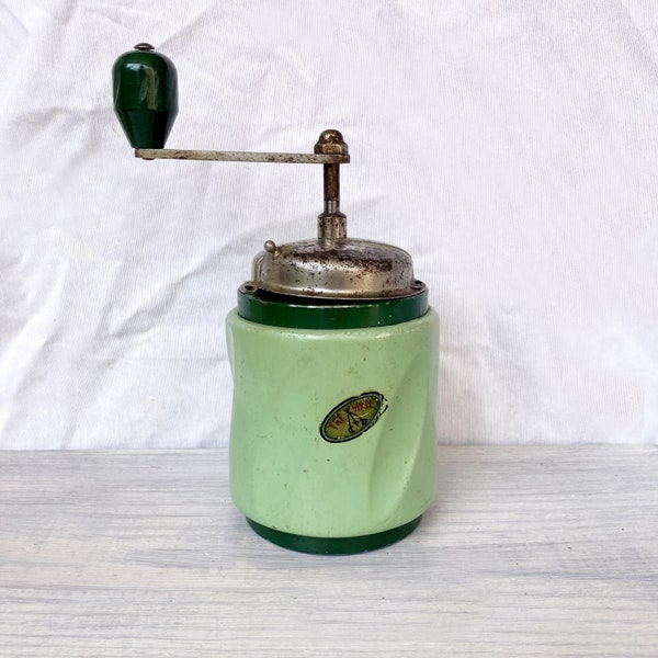 Italian Vintage Coffee Grinder Etsy