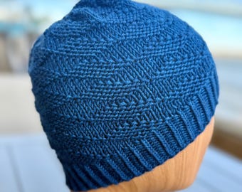 Weaver Knit Hat Pattern | Worsted Weight Yarn | PDF Pattern - Etsy UK