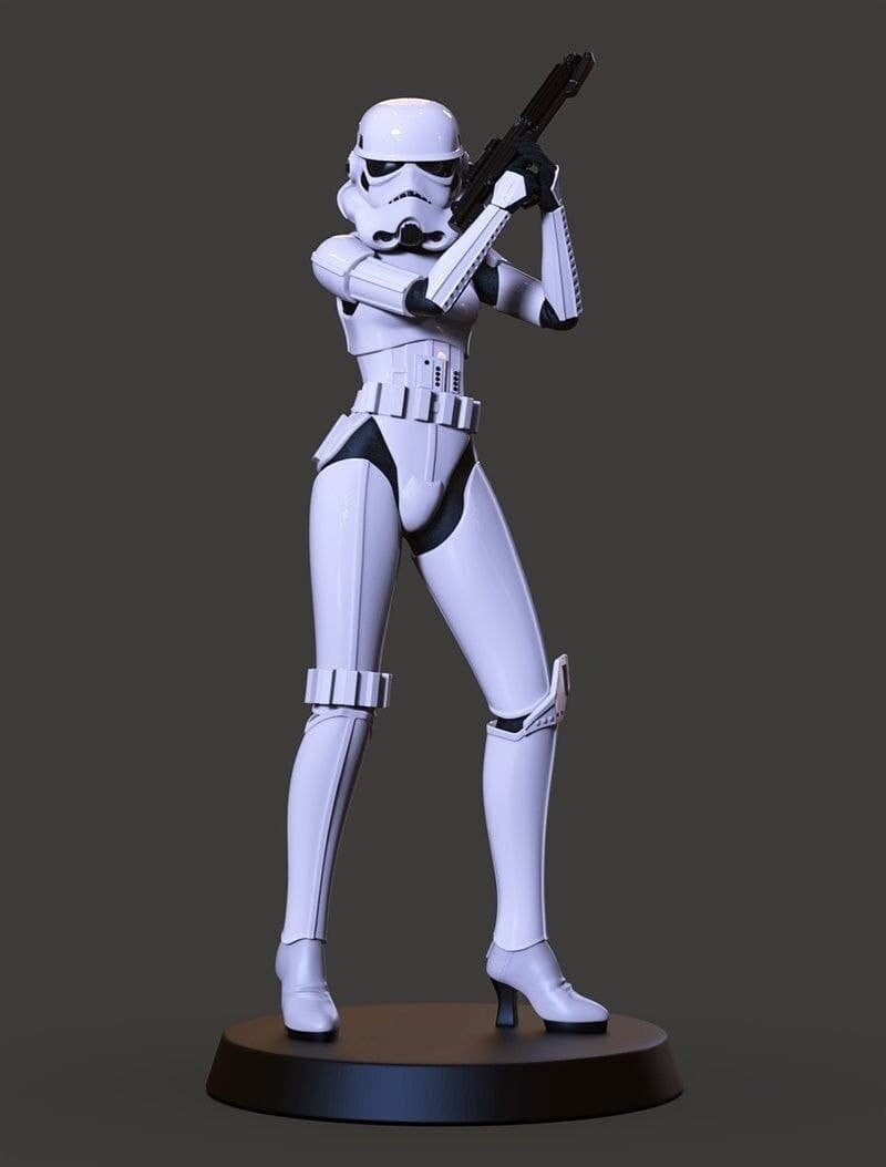 Stormtrooper 3d stl file | Etsy