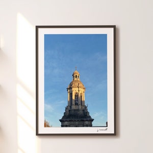 Irish Architecture Photography Print, Trinity College, Dublin, Ireland, Digital Download, Film Camera Photography, Wall Art, Gift Ideas