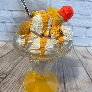 Fake Ice Cream Sundae